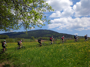 Mountainbiken und Radfahren im Bayerischen Wald